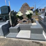 銚子市に本小松石製自然石墓石のお墓が完成しました！